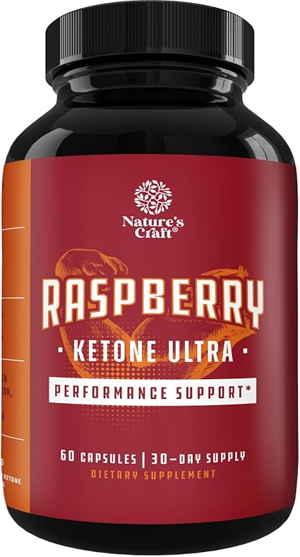 Pure Raspberry Ketones Weight Loss Supplement – Keto Burn Fat Burner & Appetite Suppressant (500mg, 60 Capsules)