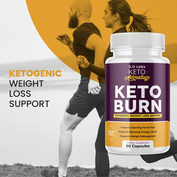 (2 Pack) Keto Advantage Keto Burn Pills: Advanced Ketogenic Supplement with Exogenous Ketones – 120 Capsules