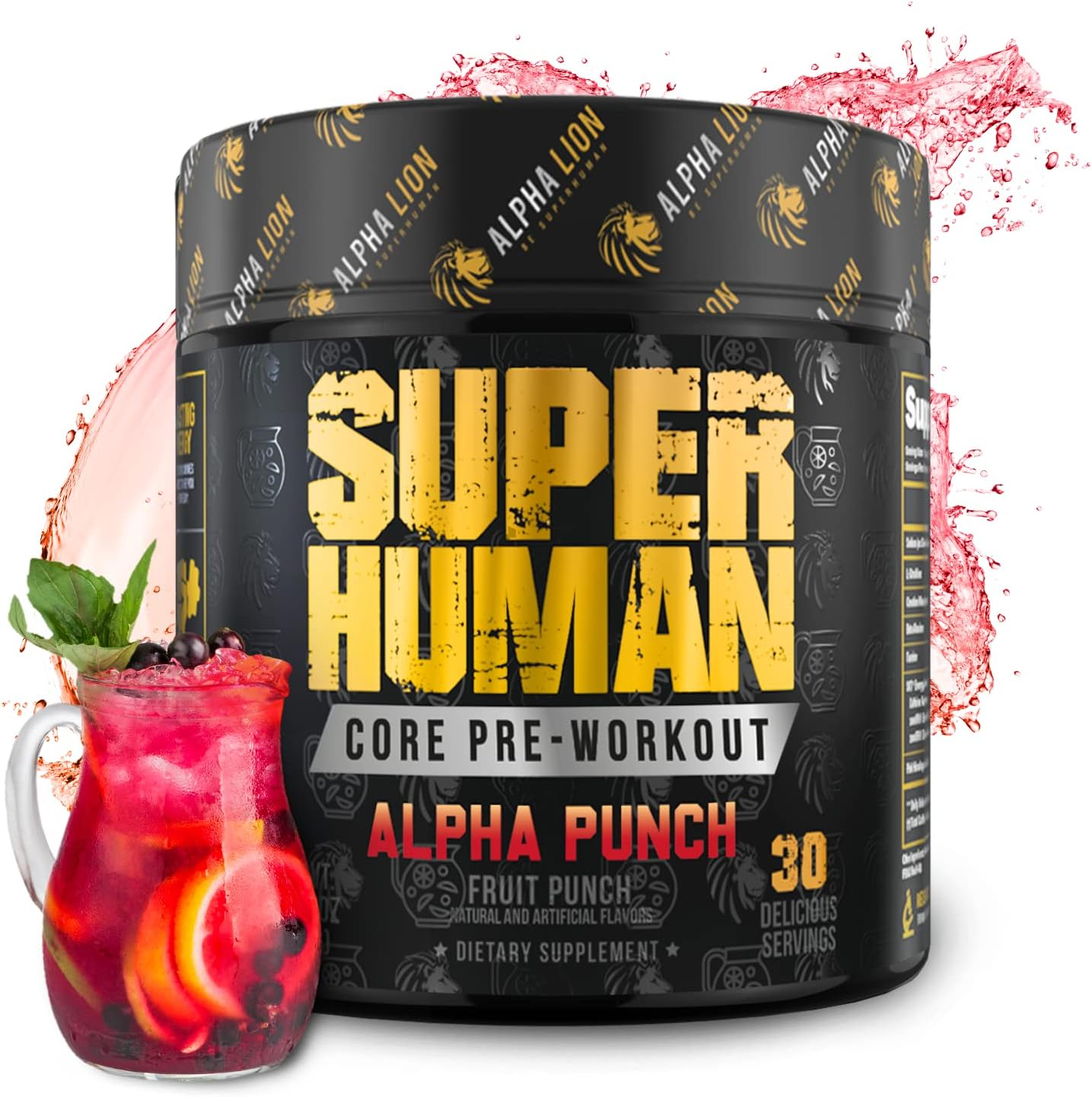 Core Pre Workout Powder with Creatine for Performance, Beta Alanine fo